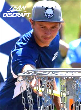 Justin Lammers / Team Discraft disc golf pro